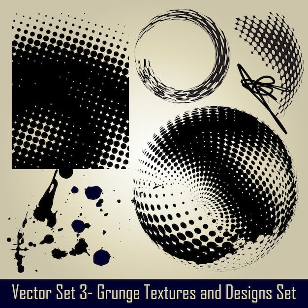 Free vector grunge elements collection