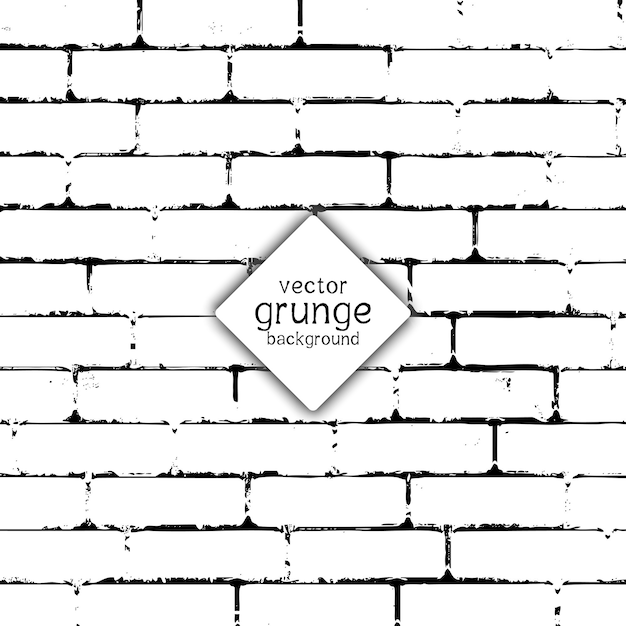 Grunge style brick wall texture