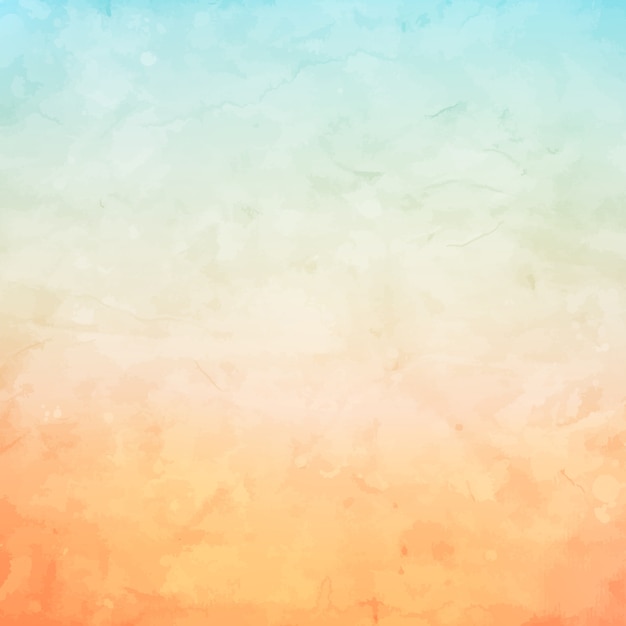 Free Vector grunge watercolor background using pastel colours