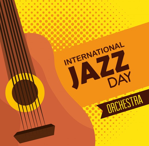 Guitar instrument to international jazz festival