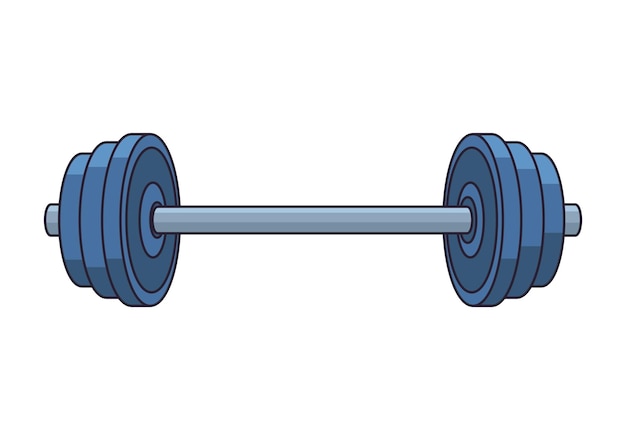 gym dumbbell sport icon isolated