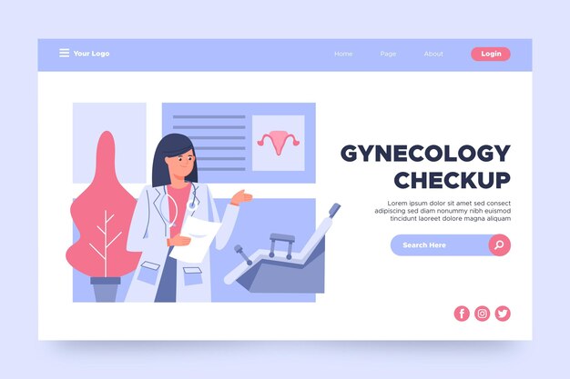 Gynecology checkup home page