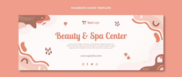 Had drawn texture spa facebook cover