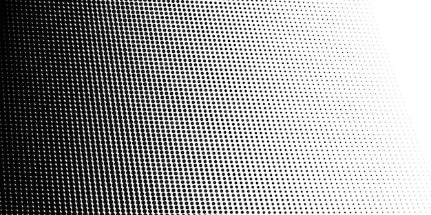 Halftone background abstract black and white dots shape