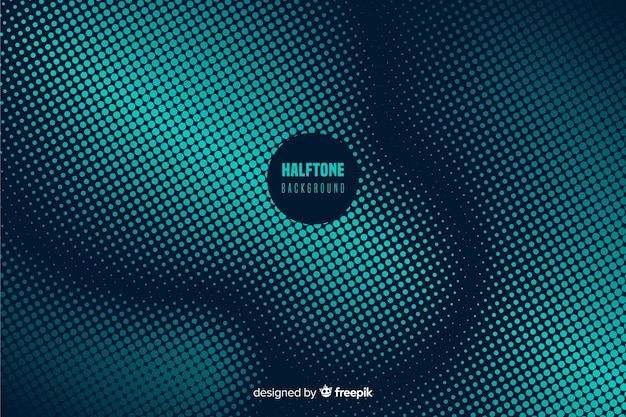 Free Vector halftone background