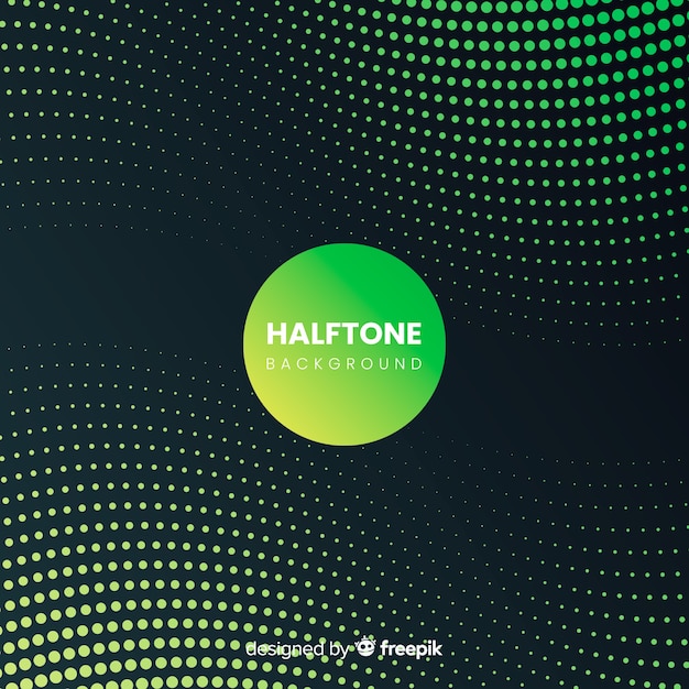 Free Vector halftone background