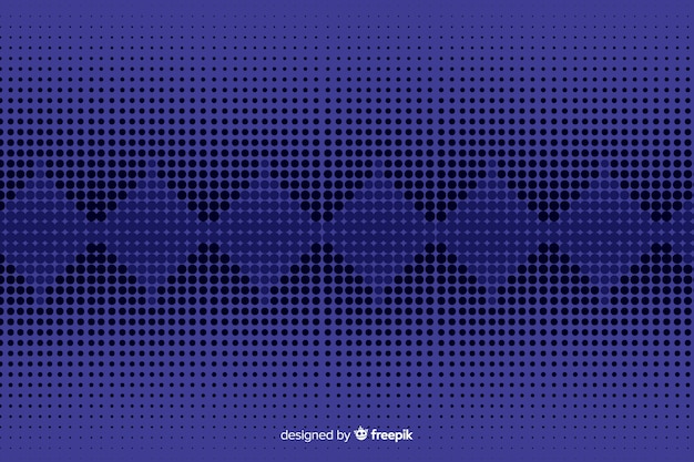 Free Vector halftone background