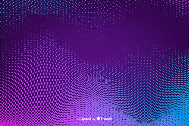 Halftone effect background gradient background