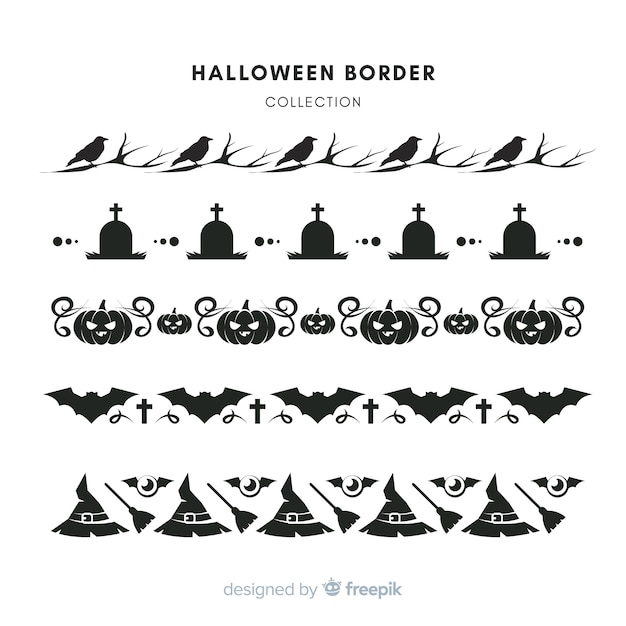 Halloween border pack