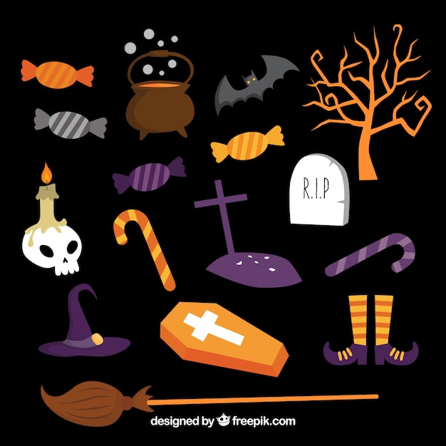 Halloween celebration set