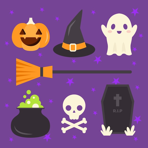 Halloween element pack