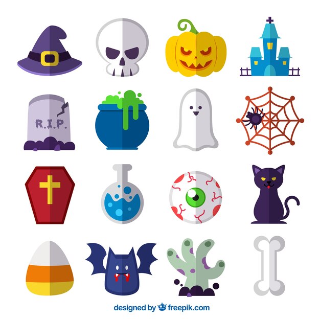 Halloween elements