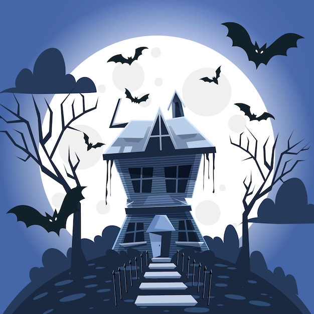 Halloween festival house design