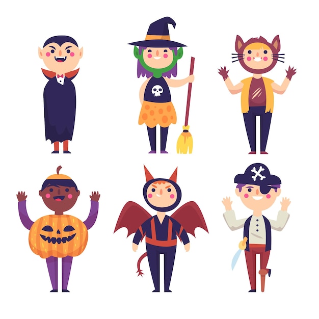 Halloween kid collection theme