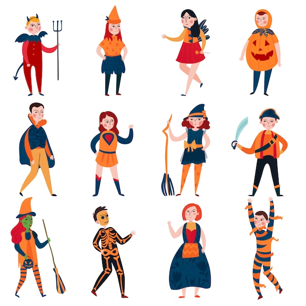 Halloween kids set