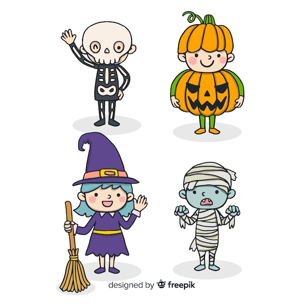 Halloween kids set