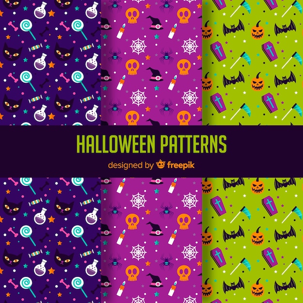 Halloween pattern collection