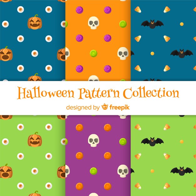 Halloween pattern collection