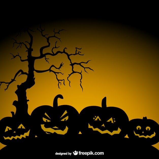 Halloween pumpkin background