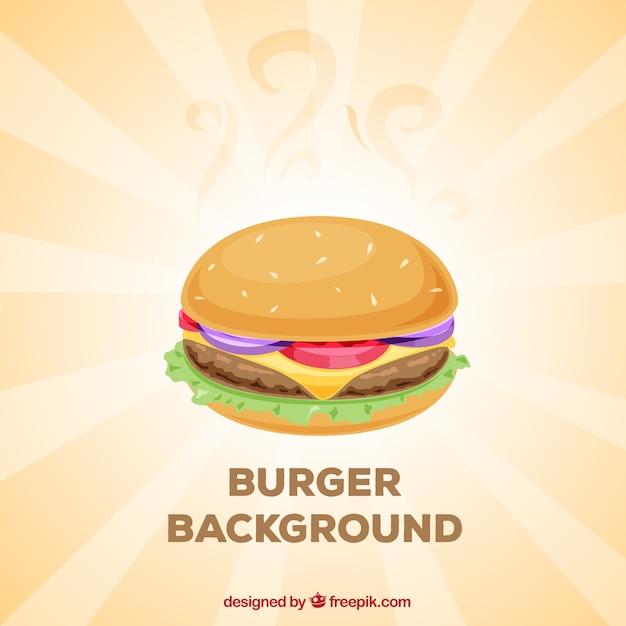 Hamburger background