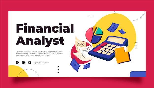 Hand drawn accountancy template