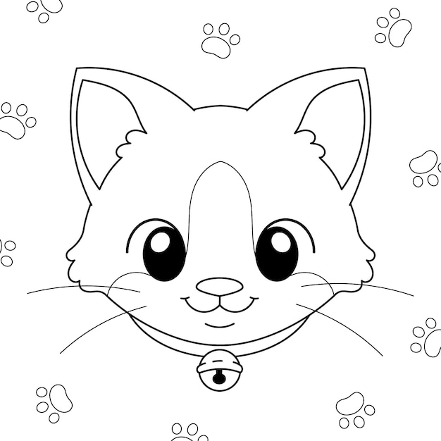 Free vector hand drawn animal outline illustration