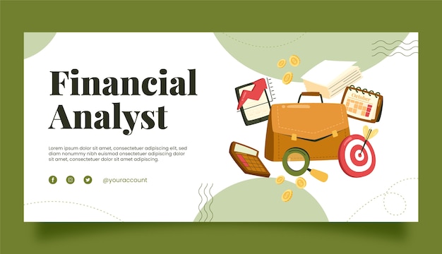 Hand drawn audit template design