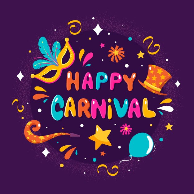 Hand drawn carnival