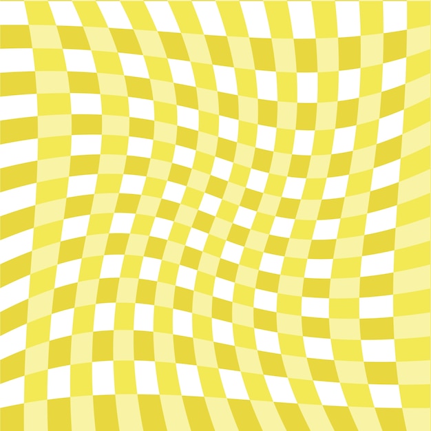 Free vector hand drawn checkerboard pattern design