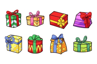 Gift clip arts