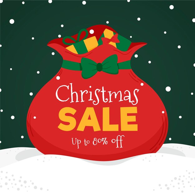 Hand drawn christmas sale