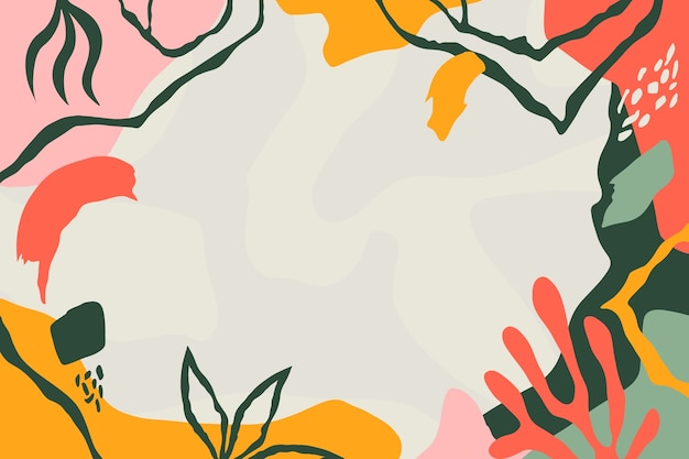 Free vector hand drawn doodle background