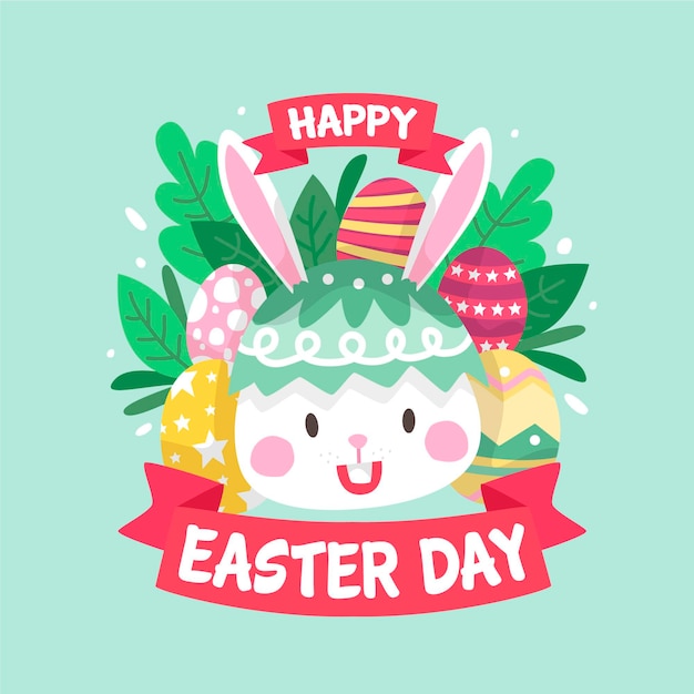 Free Vector hand drawn easter illustration