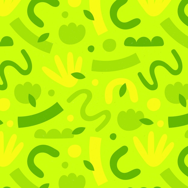 Free vector hand drawn flat design bright color pattern design