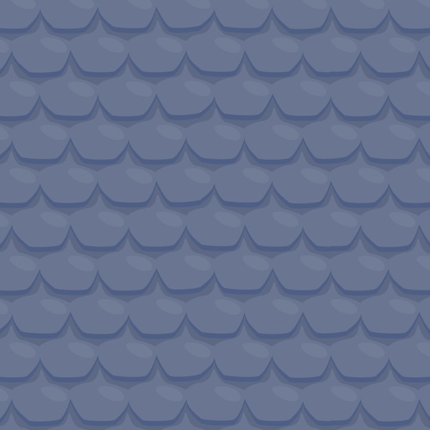 Free vector hand drawn flat design roof tile pattern