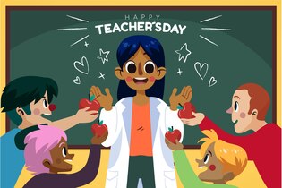 teachers' Day cartoons