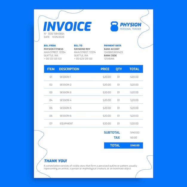 Hand drawn flat travel itinerary template