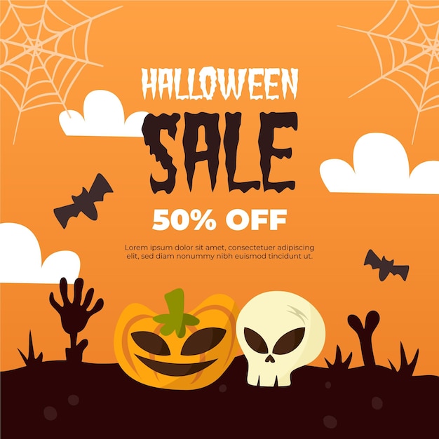 Hand drawn halloween sale