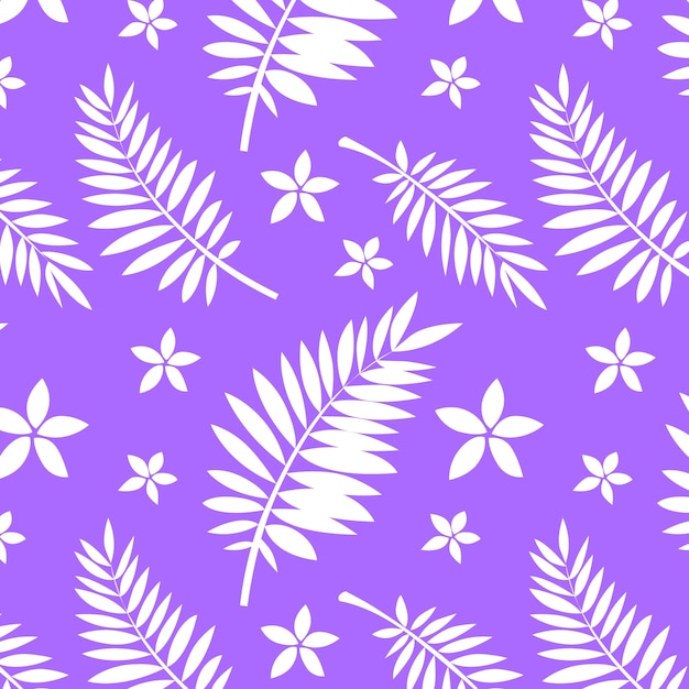 Hand drawn hawaiian shirt pattern illustration