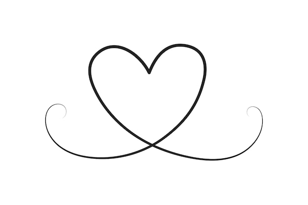 Free Vector hand drawn heart