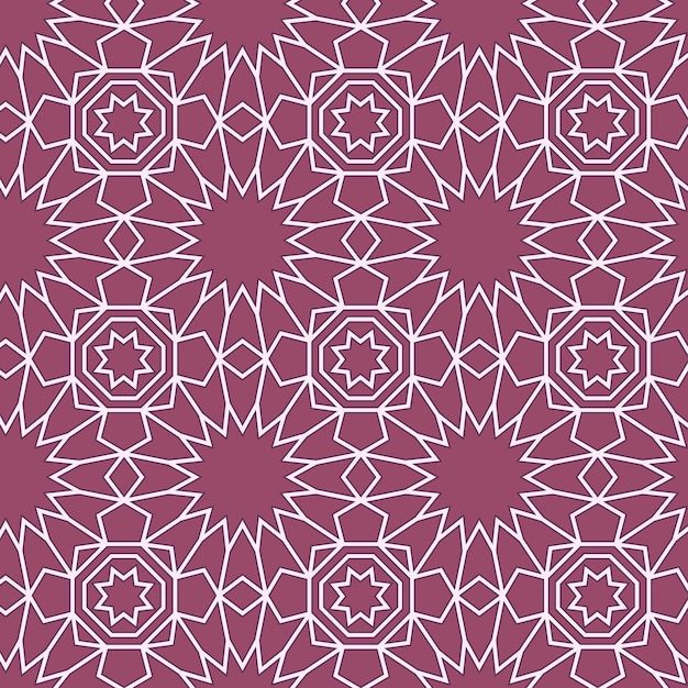 Free vector hand drawn lattice pattern design