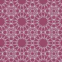 Free vector hand drawn lattice pattern design