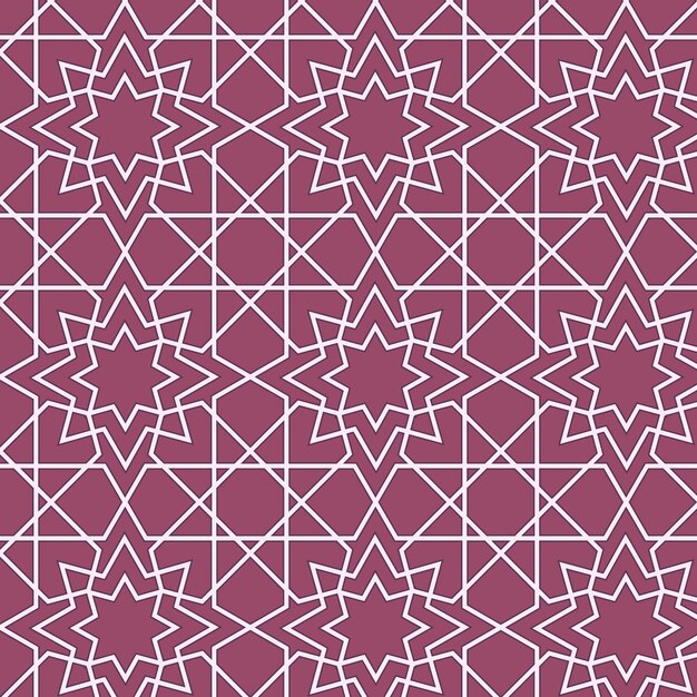 Hand drawn lattice pattern design