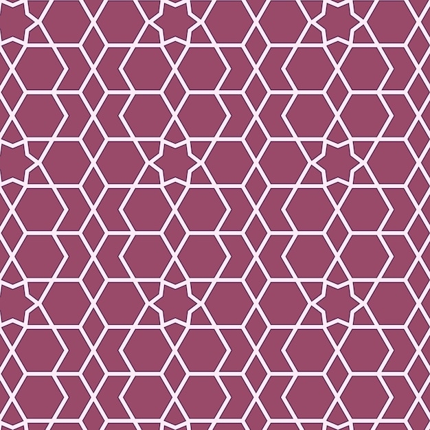 Hand drawn lattice pattern design