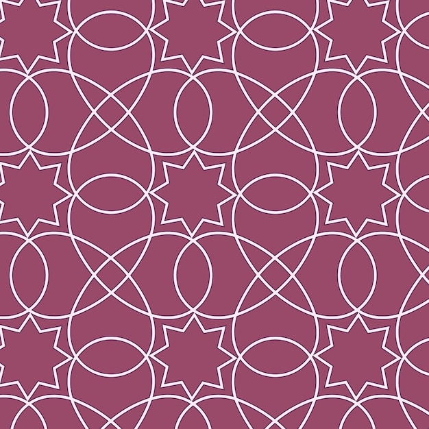 Free Vector hand drawn lattice pattern design