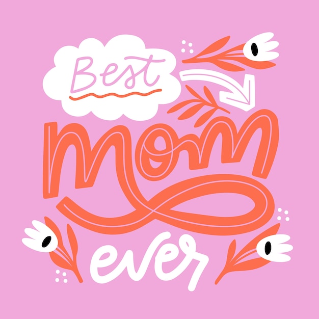 Free Vector hand drawn mothers day concept