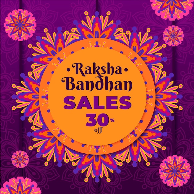 Free Vector hand drawn raksha bandhan sales