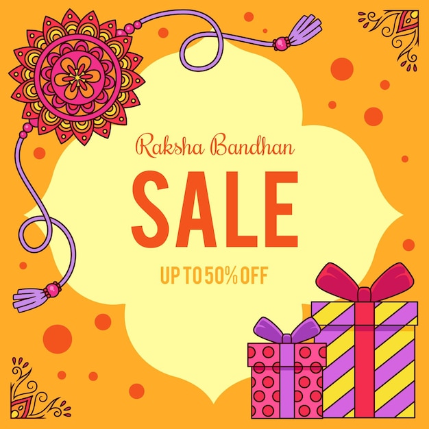 Hand drawn raksha bandhan sales