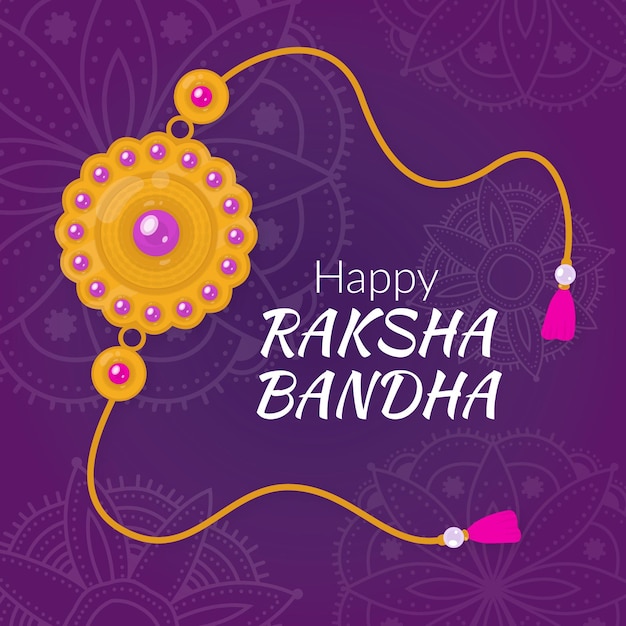 Hand drawn raksha bandhan