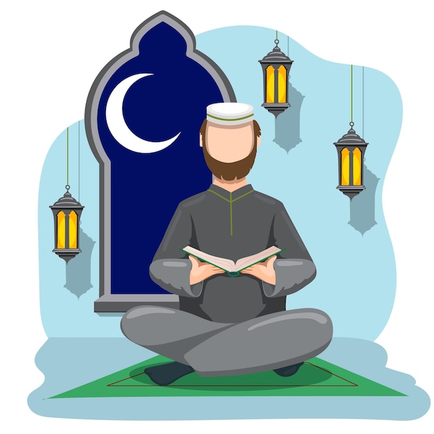 Free Vector hand drawn ramadan concept illustration